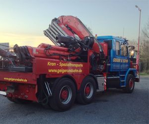 Scania - 143 E 500 kombinierbare Krantransporte