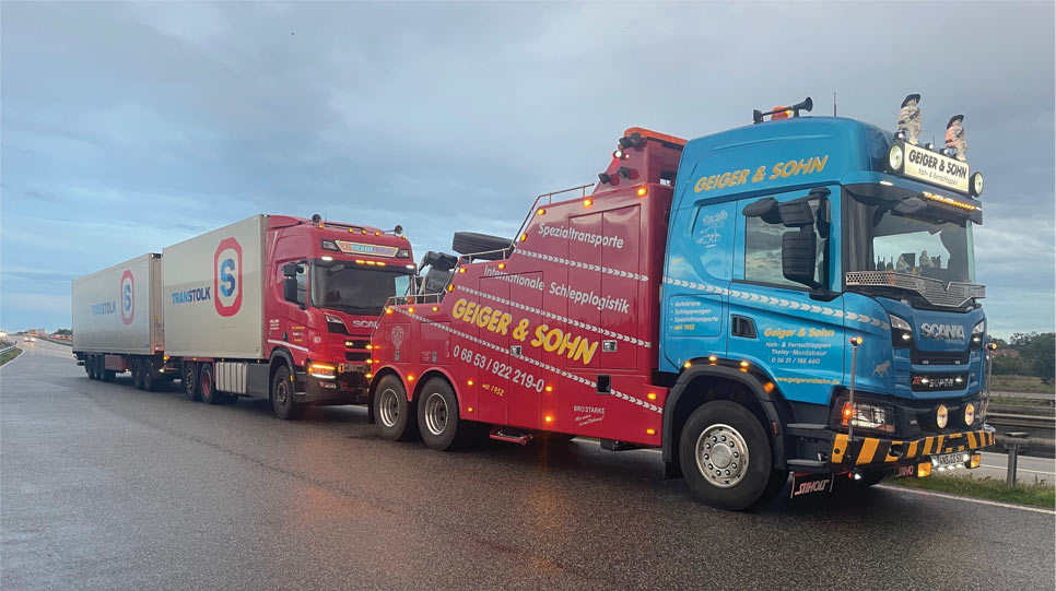 Geiger & Sohn – Kranservice, Abschleppdienst und Schwertransporte
